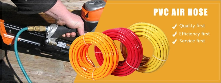 Competitive Price 1 Inch 1.5 Inch 2 Inch Diameter PVC Hybrid Air Compressor Hose with Nozzle Fittings