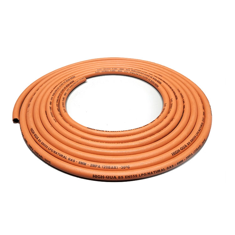 Flexible Natural Oil and Gas Orange Oxygen Welding Station Rubber Cutting Hose Price